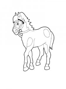 Horse Coloring Pages 48