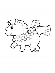 Horse Coloring Pages 52