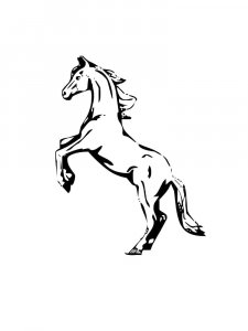 Horse Coloring Pages 62
