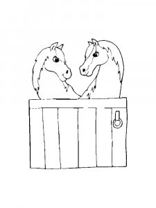 Horse Coloring Pages 63