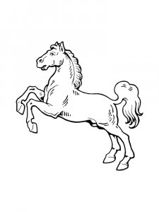 Horse Coloring Pages 64