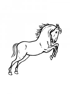 Horse Coloring Pages 68