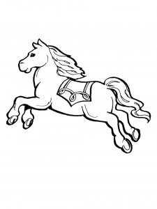Horse Coloring Pages 69