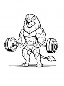 Lion Coloring Pages 67