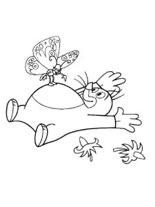 Mole coloring page - picture 10