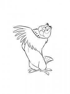 Coloring Pages Animals Owl 19
