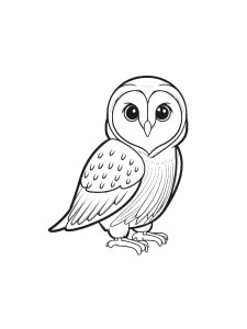 Coloring Pages Animals Owl 25