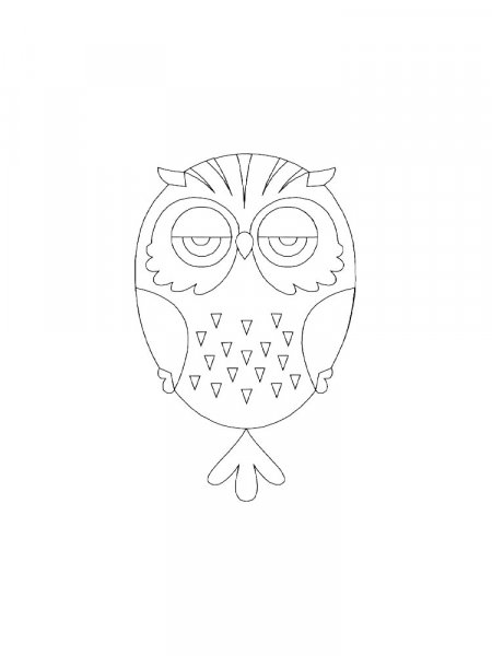 Owl coloring pages. Download and print owl coloring pages