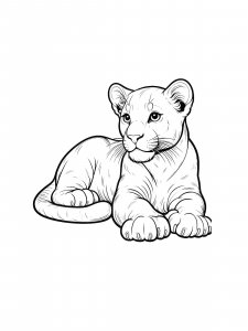 Panther Coloring Pages 21