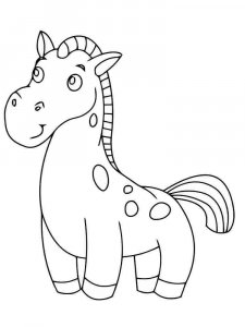 Pony coloring page - picture 10