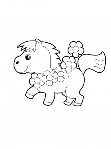 Pony Coloring Pages 18