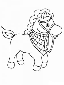Pony coloring page - picture 2