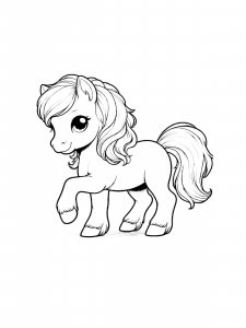 Pony Coloring Pages 33