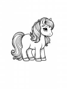 Pony Coloring Pages 34