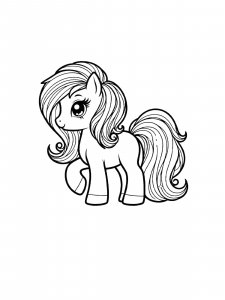 Pony Coloring Pages 35