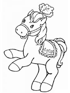 Pony coloring page - picture 6