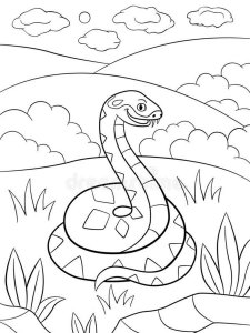 Python coloring page - picture 3