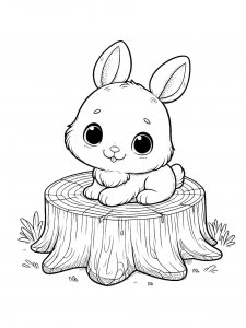 Rabbit Coloring Pages 62