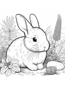 Rabbit Coloring Pages 67