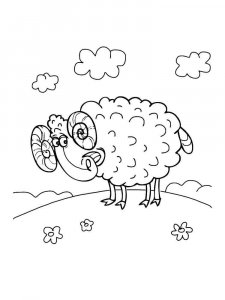 ram coloring page - picture 11