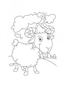 ram coloring page - picture 12