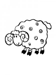 ram coloring page - picture 19