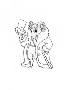 ram coloring page - picture 8