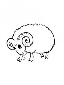ram coloring page - picture 9