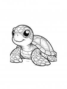 Turtle Coloring Pages 59