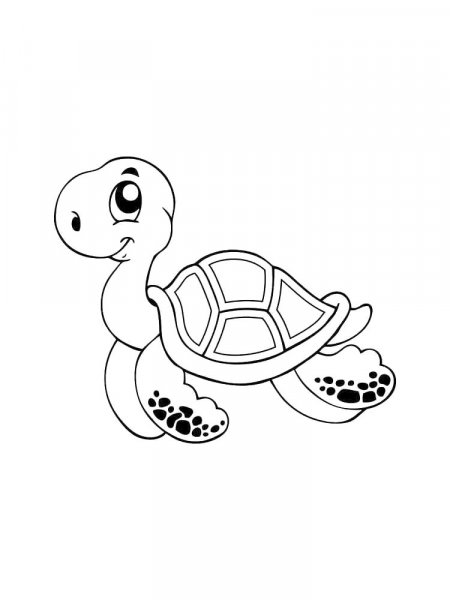 Turtle coloring pages