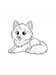 Wolf Coloring Pages 47