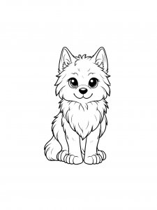 Wolf Coloring Pages 48