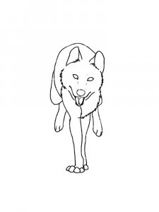 Wolf Coloring Pages 52