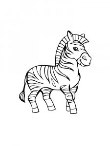 Zebra Coloring Pages 39
