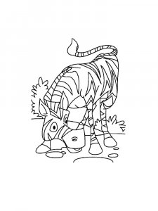 Zebra Coloring Pages 41