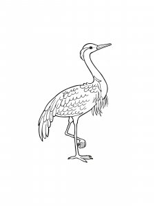 Coloring Pages Cranes 18
