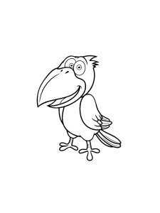 Coloring Pages Crows 25