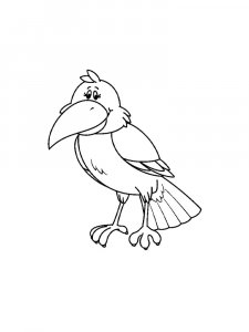 Coloring Pages Crows 26