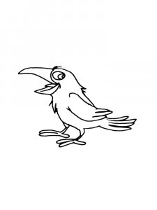 Coloring Pages Crows 27