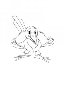 Coloring Pages Crows 30