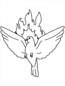 Dove coloring page - picture 46