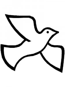 Dove coloring page - picture 50