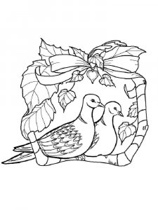 Dove coloring page - picture 39