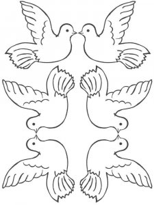 Dove coloring page - picture 40