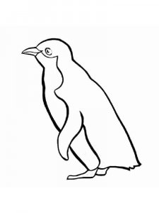 Penguin coloring page 17 - Free printable