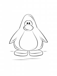 Penguin coloring page 28 - Free printable