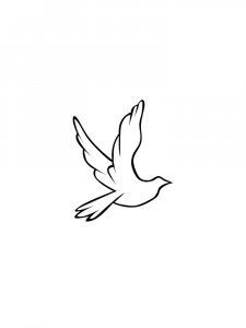 Pigeon Coloring Pages 10