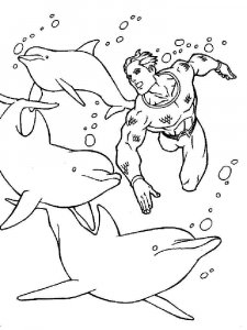 Aquaman coloring page 6 - Free printable