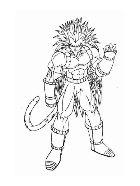 Dragon Ball Z coloring pages