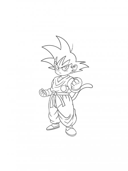 Dragon Ball Z coloring pages